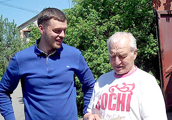 Два председателя ОТОС «Шунды» - нынешний Александр Феденёв и бывший Евгений Алексеенко